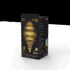 Лампа светодиодная LED Filament Honeycomb E27 8.5W Gray 165lm 1800K 1/2 | 161802005 | Gauss