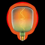 Лампа светодиодная LED Filament Flexible V140-DC Green-Clear E27 5W 200lm 1800K 140*200mm 1/6 | 1009802105 | Gauss