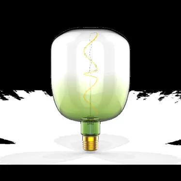 Лампа светодиодная LED Filament Flexible V140-DC Green-Clear E27 5W 200lm 1800K 140*200mm 1/6 | 1009802105 | Gauss