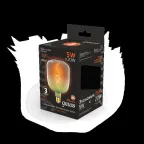 Лампа светодиодная LED Filament Flexible V140-DC Green-Clear E27 5W 200lm 1800K 140*200mm 1/6 | 1009802105 | Gauss