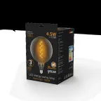 Лампа светодиодная LED Filament G200 E27 4.5W Gray 100lm 1800K 1/6 | 154802005 | Gauss