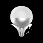 Лампа светодиодная LED Filament G125-DC Mirror-Milky E27 9W 890lm 4000K 125*178mm 1/10 | 1014802209 | Gauss