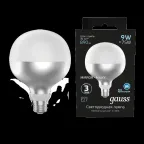 Лампа светодиодная LED Filament G125-DC Mirror-Milky E27 9W 890lm 4000K 125*178mm 1/10 | 1014802209 | Gauss