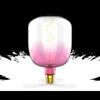 Лампа светодиодная LED Filament Flexible V140-DC Pink-Clear E27 5W 200lm 1800K 140*200mm 1/6 | 1010802105 | Gauss