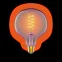 Лампа светодиодная LED Filament Flexible G125-C Pink E27 5W 190lm 1800K 125*178mm 1/10 | 1011802105 | Gauss