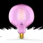 Лампа светодиодная LED Filament Flexible G125-C Pink E27 5W 190lm 1800K 125*178mm 1/10 | 1011802105 | Gauss