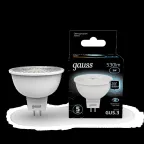 Лампа светодиодная LED 5Вт GU5.3 220В 4100К MR16 | 101505205 | Gauss