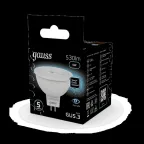 Лампа светодиодная LED 5Вт GU5.3 220В 4100К MR16 | 101505205 | Gauss