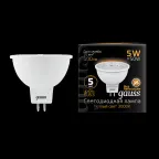 Лампа светодиодная LED 5Вт GU5.3 220В 3000К MR16 | 101505105 | Gauss