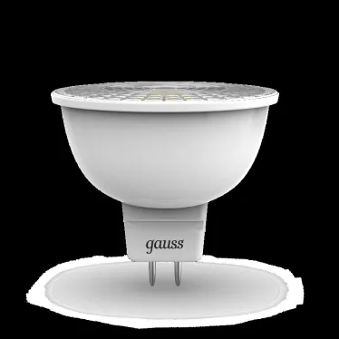 Лампа светодиодная LED 5Вт GU5.3 220В 3000К MR16 | 101505105 | Gauss
