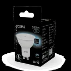 Лампа светодиодная LED 5Вт GU10 220В 4100К MR16 | 101506205 | Gauss