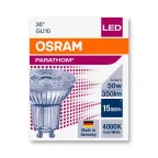 Лампа светодиодная LPPAR165036 4,3W/840 230V GU10 10X1 | 4052899958128 | OSRAM