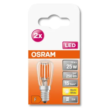 Лампа светодиодная LED SPECIAL T26 25 2,8 W/2700K E14 | 4058075449954 | OSRAM