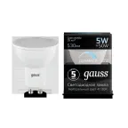 Лампа светодиодная LED 5W MR16 GU10-dim 4100K диммир. | 101506205-D | Gauss