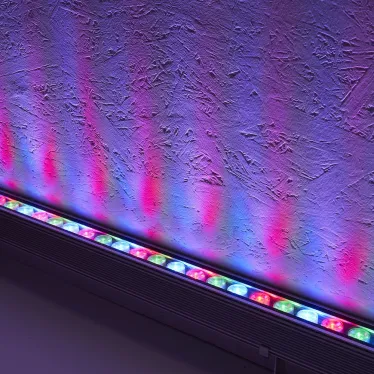 Светильник светодиодный ДБУ-36w 24в RGB IP65 с DMX линейный