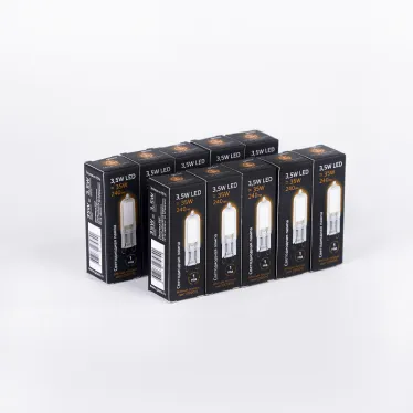 Лампа светодиодная LED 3,5Вт G9 AC220-240В 3000К Glass | 107809103 | Gauss