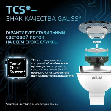 Лампа светодиодная LED 3Вт GU4 220В 4100К MR11 d35х45мм | 132517203 | Gauss