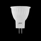 Лампа светодиодная LED 3Вт GU4 220В 4100К MR11 d35х45мм | 132517203 | Gauss