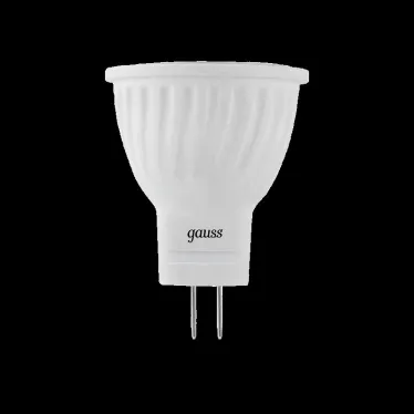 Лампа светодиодная LED 3Вт GU4 220В 4100К MR11 d35х45мм | 132517203 | Gauss