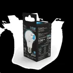 Лампа светодиодная LED 10Вт E27 220В 4100К A60, диммируемая | 102502210-S | Gauss