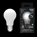 Лампа светодиодная LED 10Вт E27 220В 4100К A60, диммируемая | 102202210-D | Gauss