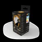 Лампа светодиодная LED 10Вт E27 220В 2700К A60, диммируемая | 102202110-D | Gauss