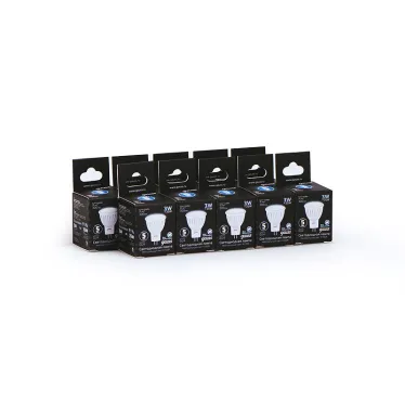 Лампа светодиодная LED 3Вт GU4 220В 4100К MR11 d35х45мм | 132517203 | Gauss