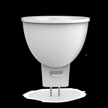 Лампа светодиодная LED 3Вт GU4 220В 4100К MR11 d35х45мм | 132517203 | Gauss