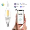 Лампа светодиодная филаментная Smart Home DIM+CCT E14 CF35 4,5 Вт 2000-6500 К 1/10/40 | 1280112 | Gauss