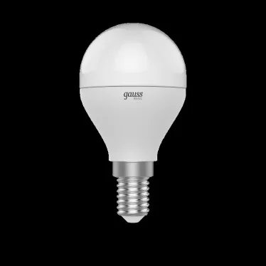 Лампа светодиодная BASIC Шар 7W E14 470lm 3000K-4000K-6500K 1/10/100 | 1053147 | Gauss