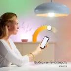 Лампа светодиодная Smart Home DIM E14 C37 5 Вт 2700К 1/10/40 | 1100112 | Gauss