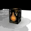 Лампа светодиодная LED Filament G125 E27 2,5W Golden 200lm 2000K 1/20 | 175802003 | Gauss