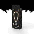 Лампа светодиодная LED Filament Bulbless ST64 Milky E27 4W 330lm 2700K 64*165mm 1/10/100 | 1005802104 | Gauss