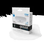 Лампа светодиодная LED Elementary GX53 13W 950lm 6500K 1/10/100 | 83833 | Gauss