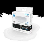 Лампа светодиодная LED Elementary GX53 11W 850lm 6500K 1/10/100 | 83831 | Gauss