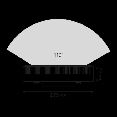 Лампа светодиодная LED Elementary GX53 13W 950lm 6500K 1/10/100 | 83833 | Gauss