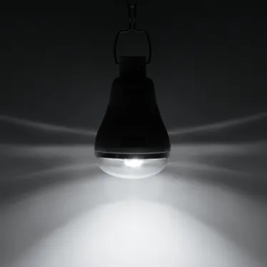 Лампа светодиодная Led A60 3W 130lm 4000K с солнечной панелью 1/40 | 902102203 | Gauss