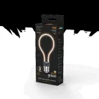Лампа светодиодная LED Filament Bulbless A72 Milky E27 4W 330lm 2700K 72*160mm 1/10/100 | 1004802104 | Gauss