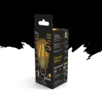 Лампа светодиодная Filament ST64 6W 620lm 2400К Е27 golden диммируемая | 102802006-D | Gauss