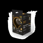 Лампа светодиодная Filament G125 10W 820lm 2400К Е27 golden диммируемая | 158802010-D | Gauss