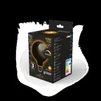 Лампа светодиодная Filament G125 10W 820lm 2400К Е27 golden диммируемая | 158802010-D | Gauss