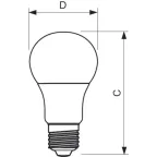 Лампа светодиодная LED MAS LED bulb DT 15-100W A67 E27 827 | 929001184402 | PHILIPS