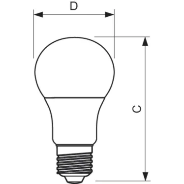 Лампа светодиодная LED MAS LED bulb DT 15-100W A67 E27 827 | 929001184402 | PHILIPS