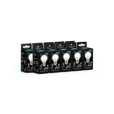 Лампа светодиодная LED Globe E27 9.5W 4100K | 105102210 | Gauss