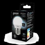 Лампа светодиодная LED Globe E27 9.5W 4100K | 105102210 | Gauss