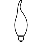 Лампа светодиодная LED SCL BA40 4W/827 230V CL FIL E14 470lm FS1 | 4058075055452 | Osram