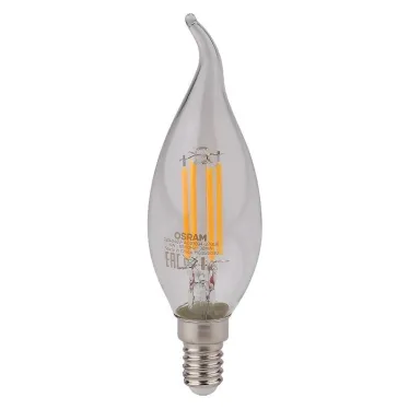 Лампа светодиодная LED SCL BA40 4W/827 230V CL FIL E14 470lm FS1 | 4058075055452 | Osram