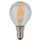 Лампа светодиодная филаментная LED STAR Classic P 4W, прозрачная колба, Е14 LEDSCLP40 4W/827 230V FIL E14 FS1 | 4058075068377 | Osram