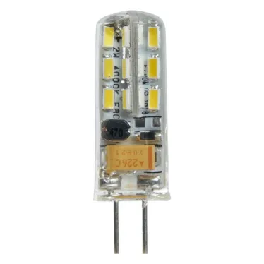 Лампа светодиодная LB-420 (2W) 12V G4 6400K капсула силикон | 25859 | FERON