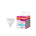 Лампа светодиодная LED STAR MR16 4, 110°, 220-240 вольт, GU5, 3 LSMR1650110 4.2W/840230VGU5.310X1RU | 4058075129092 | Osram
